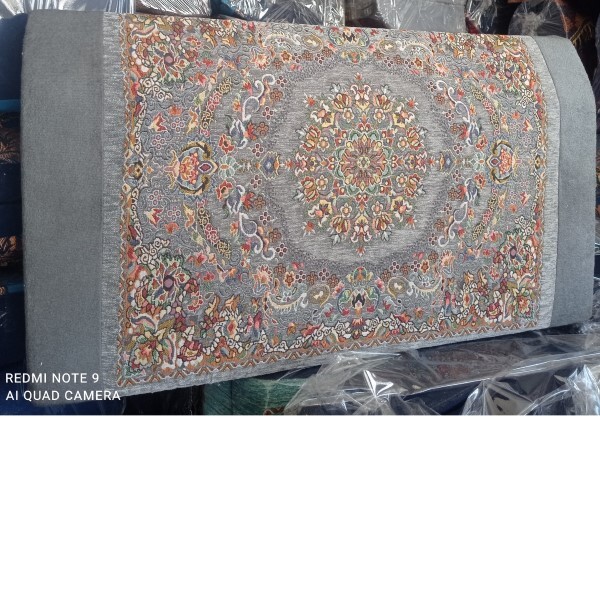  پشتی آیدین 90 سانتی طرح پردیس زمینه طوسی 